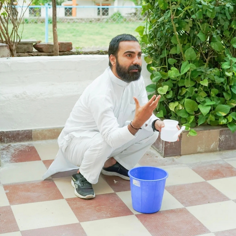 Shatkarma cleansing techniques in yoga